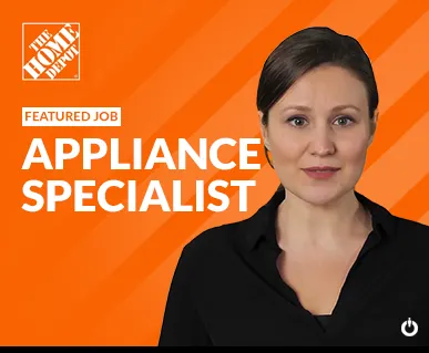 Video of an Appliance Specialist position at Home Depot Canada.
